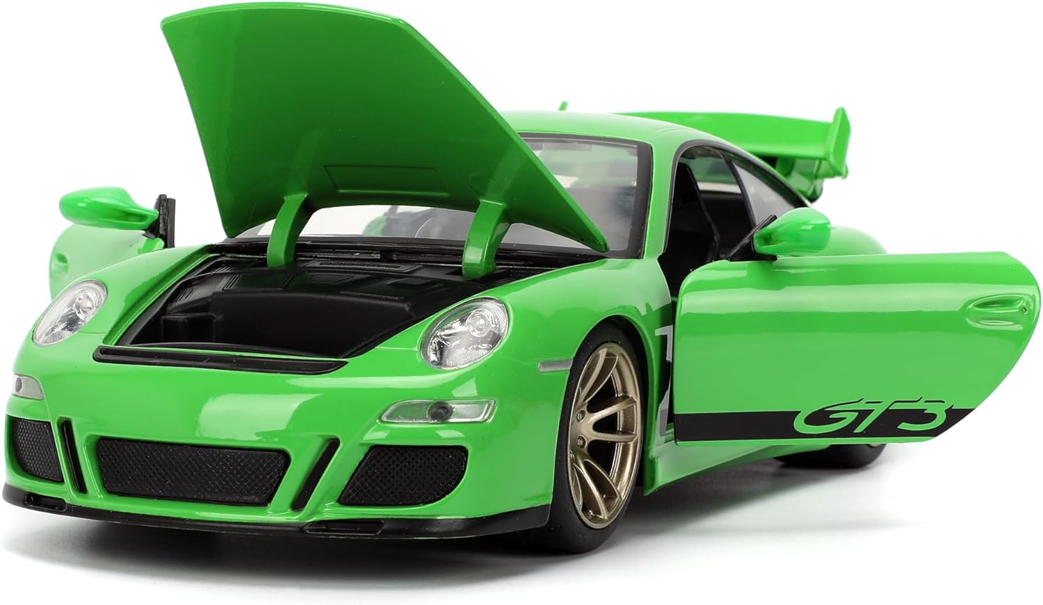 Fast and Furious Fast X 2007 Porsche 911 GT3 1.24 Scale Die-Cast Metal