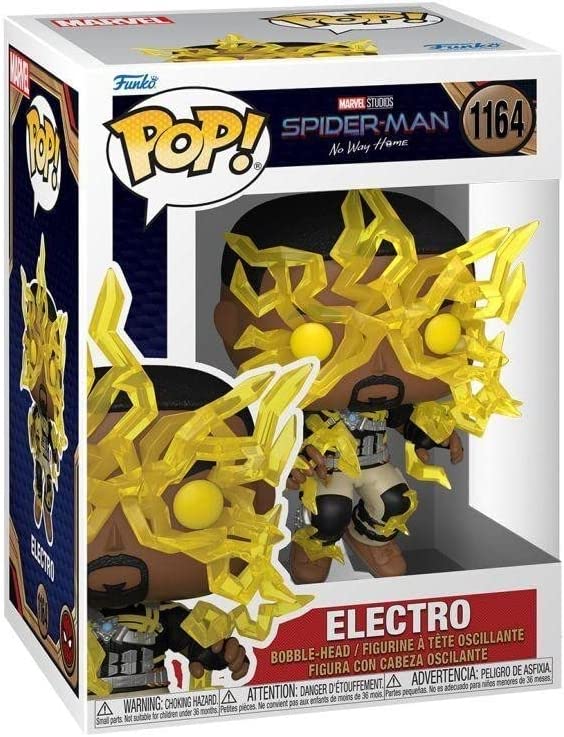 Funko Pop Marvel Spider-Man No Way Home - Electro en traje final