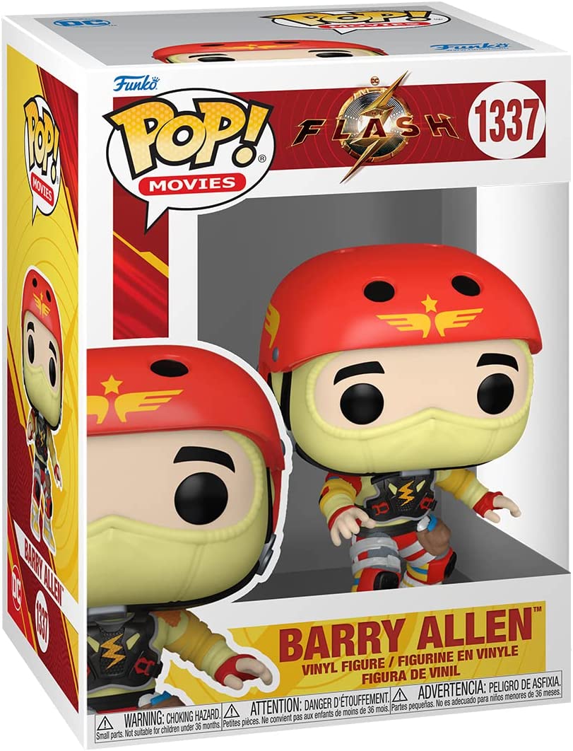 Funko Pop Películas DC The Flash, Barry Allen en traje casero