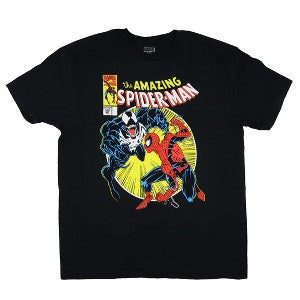 MARVEL SPIDER MAN CARNGE CONCLUSION GRAY T SHIRT SMALL