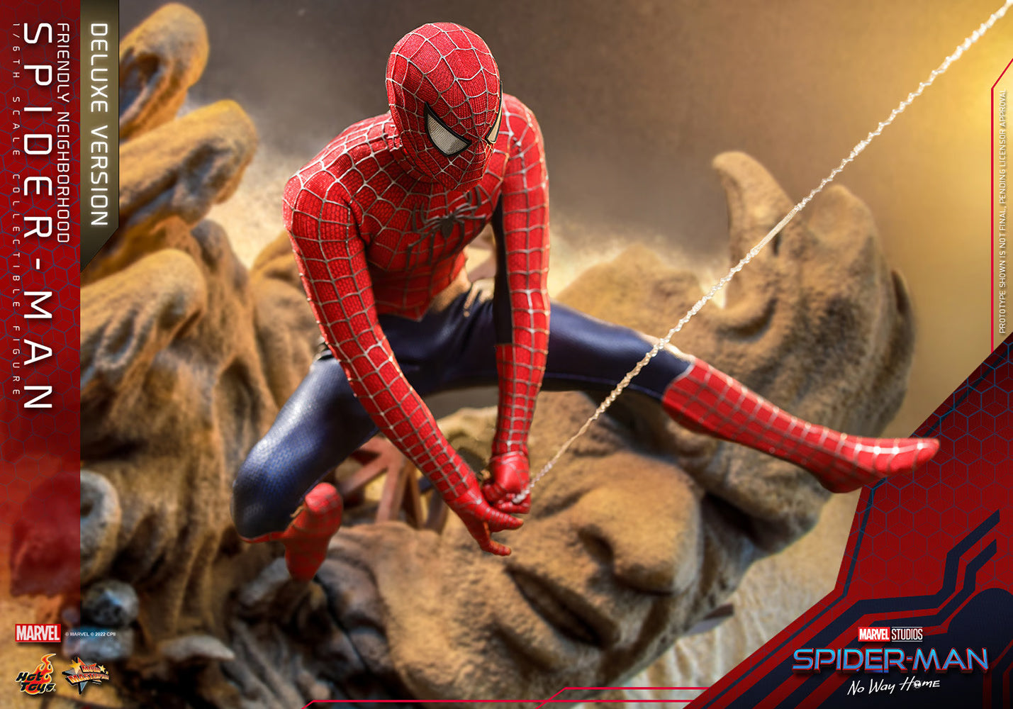 HOTTOYS FRIENDLY NEIGHBORHOOD SPIDER-MAN (DELUXE VERSION)