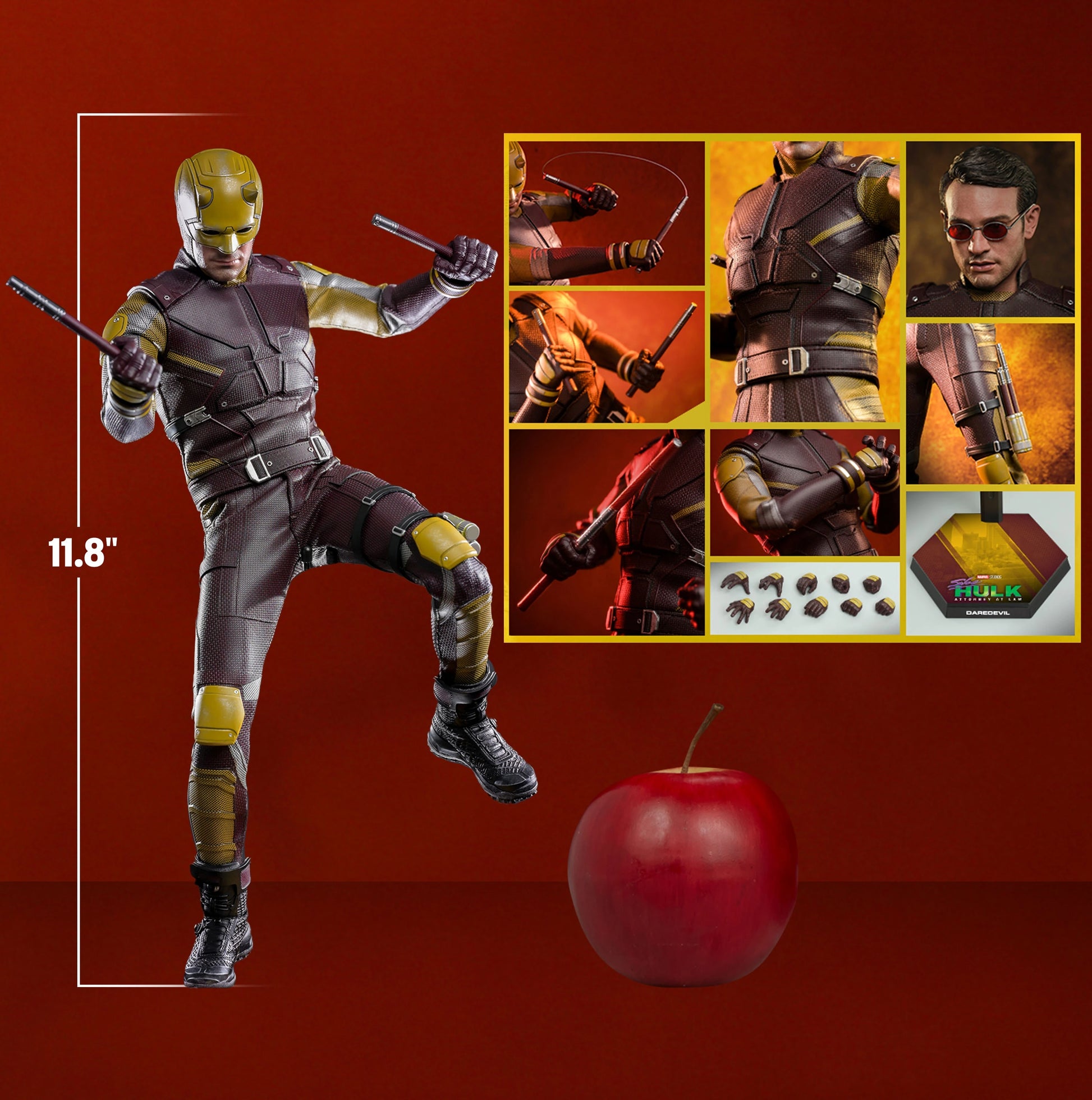 HOTTOYS MARVEL SH DAREDEVIL 1/6
