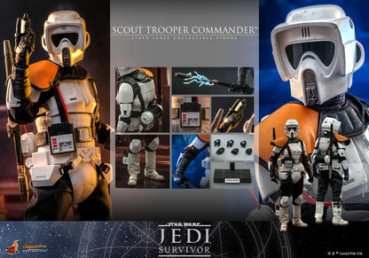 HOTTOYS SW SCOUT TROOPER COMMANDER 1/6