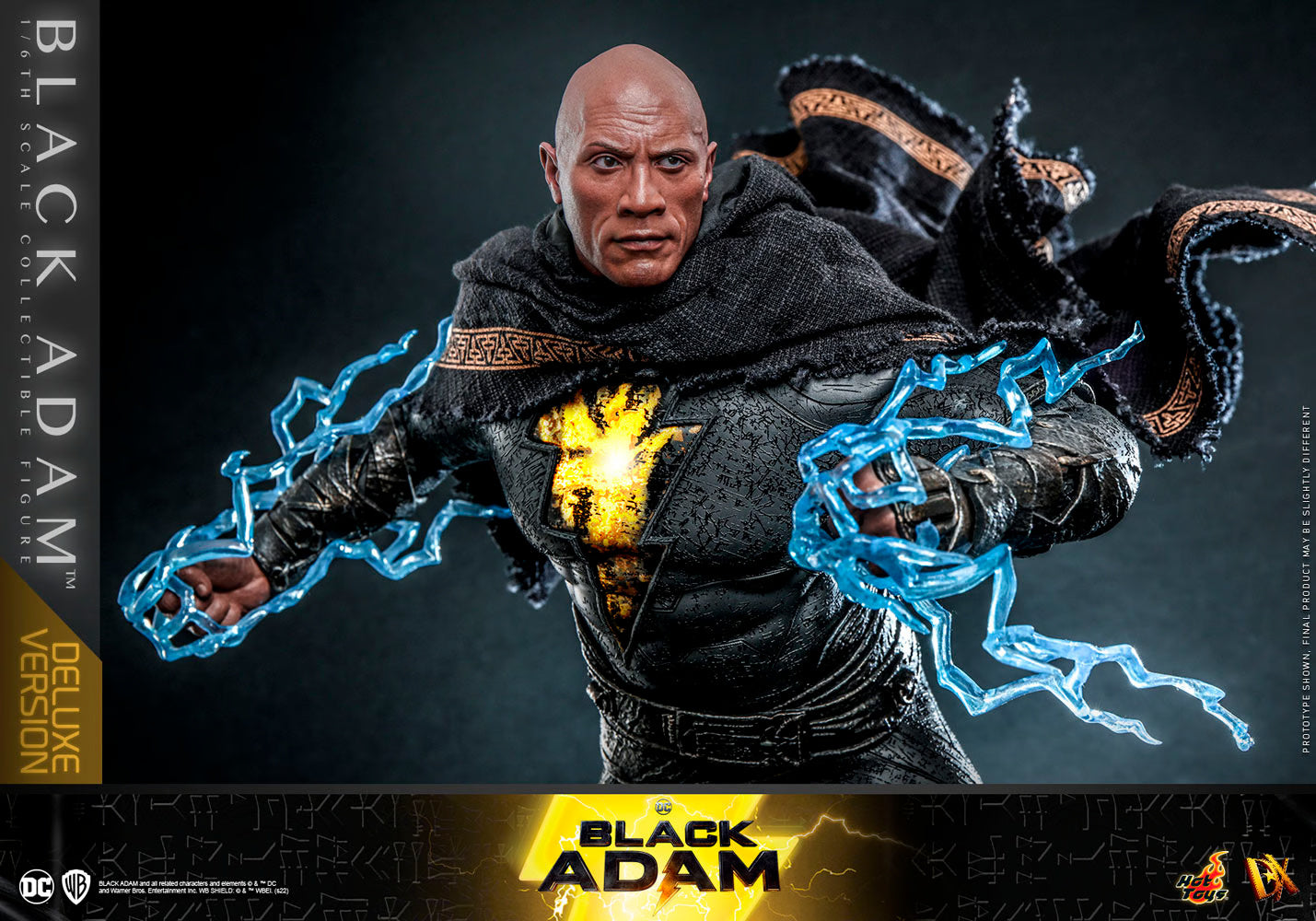 HOT TOYS BLACK ADAMS 1/6