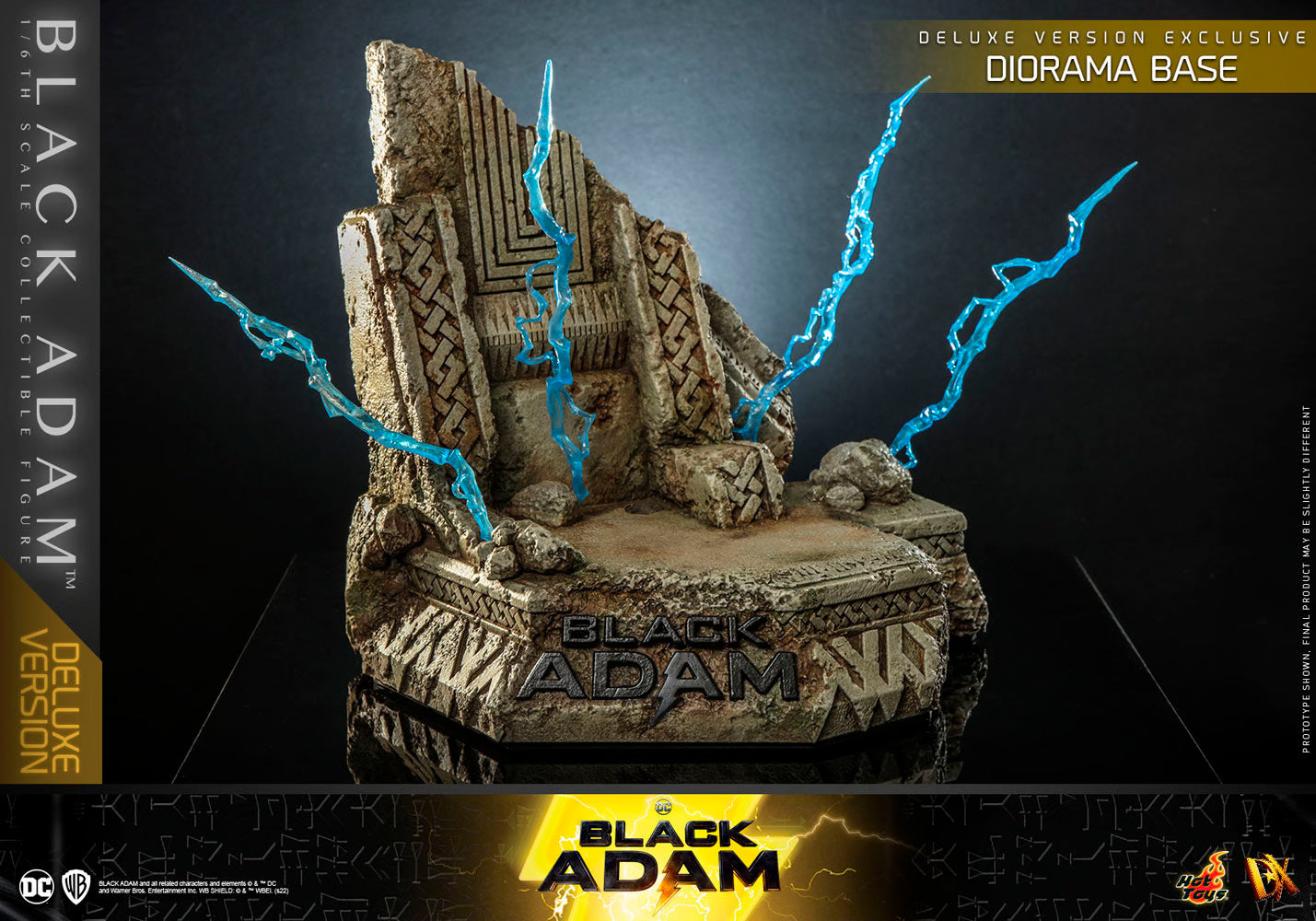 HOT TOYS BLACK ADAMS 1/6