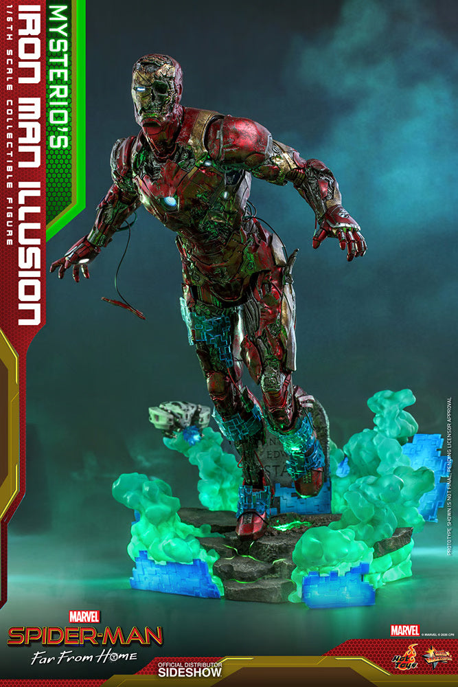HOT TOYS MARVEL MYSTERIOS IRON MAN ILLUSION 1/6