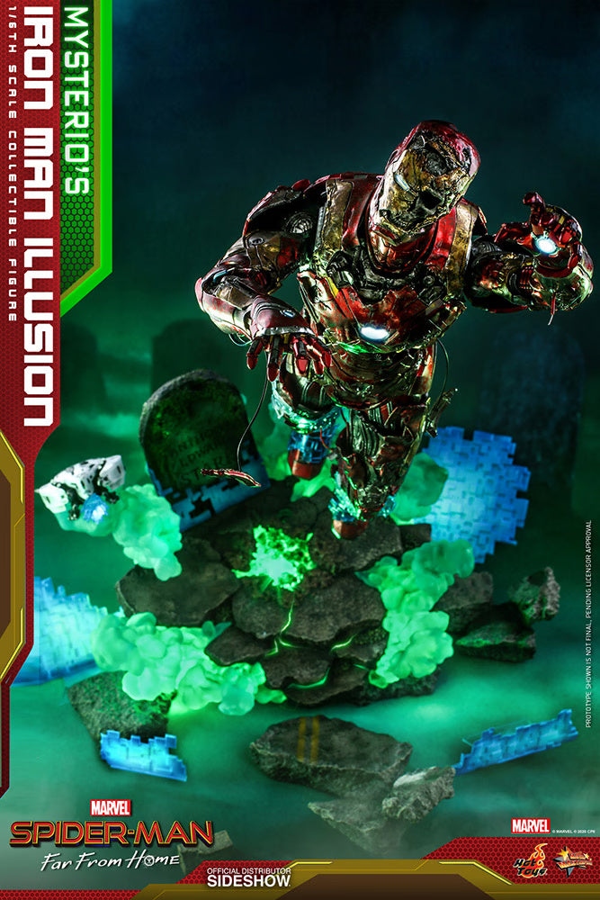 HOT TOYS MARVEL MYSTERIOS IRON MAN ILLUSION 1/6