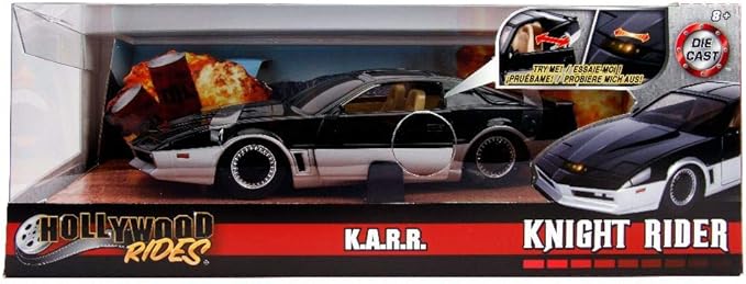 Hollywood Rides Knight Rider KARR 1982 Pontiac  Am 1.24 Scale Die-Cast