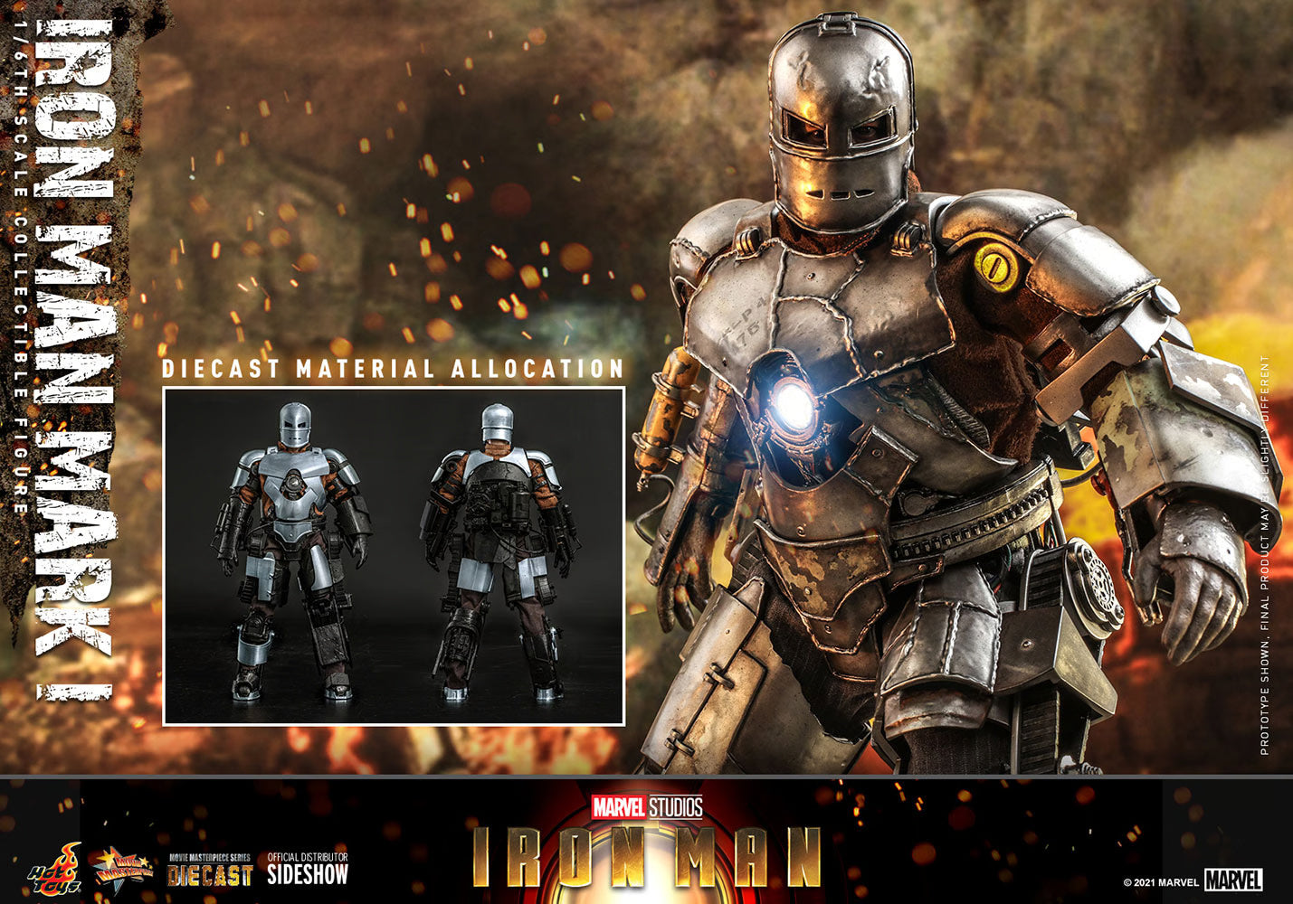 IRON MAN MARK I DIECAST