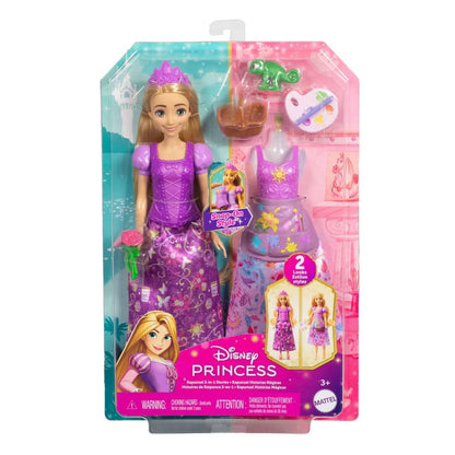 DISNEY RAPUNZEL 2 IN 1 STORIES FASHION DOLL