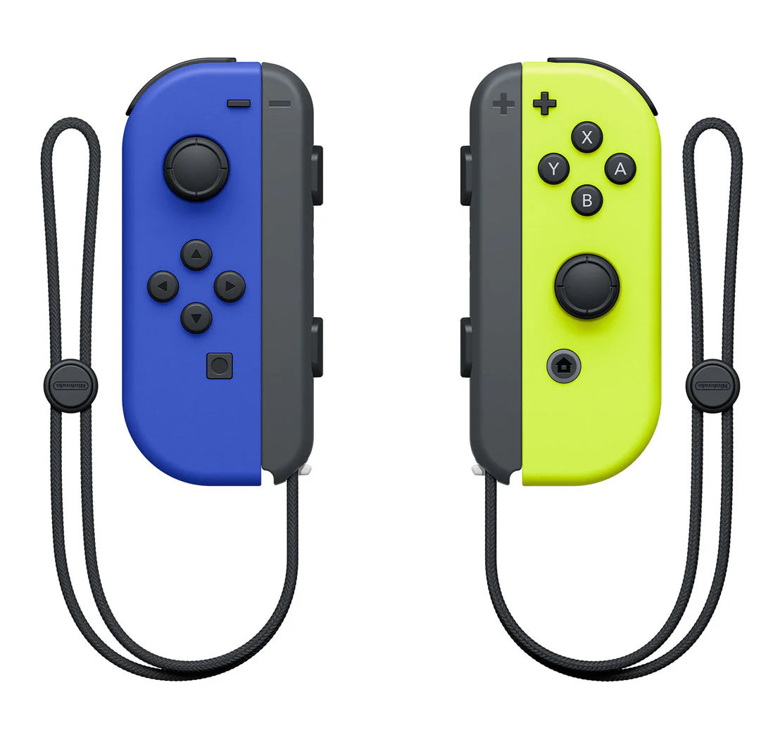 JOY CON BLUE/NEON YELLOW