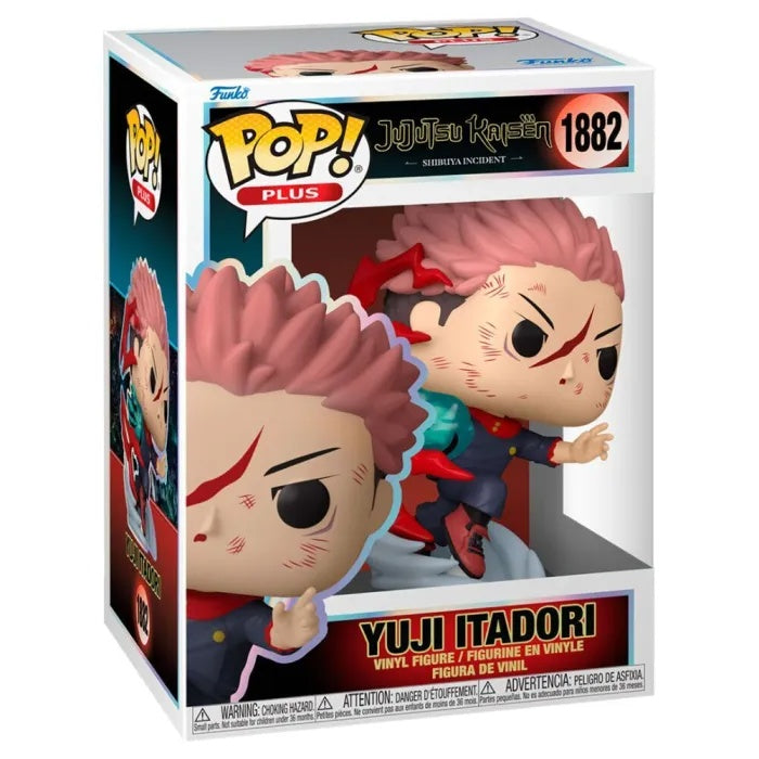 JUJUTSU KAISEN YUJI ITADORI (DIVERGENT FIST) FUNKO POP! VINYL FIGURE PLUS #