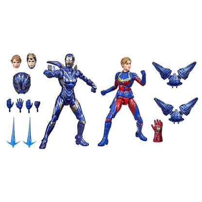 LEGENDS SERIES CAPTAIN MARVEL AND RESCUE ARMOR 2 PACK