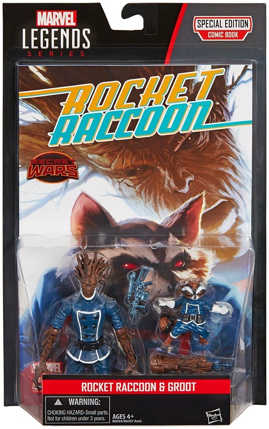 LEGENDS SERIES CINEMATIC UNIVERSE ROCKET RACCOON Y GROOT