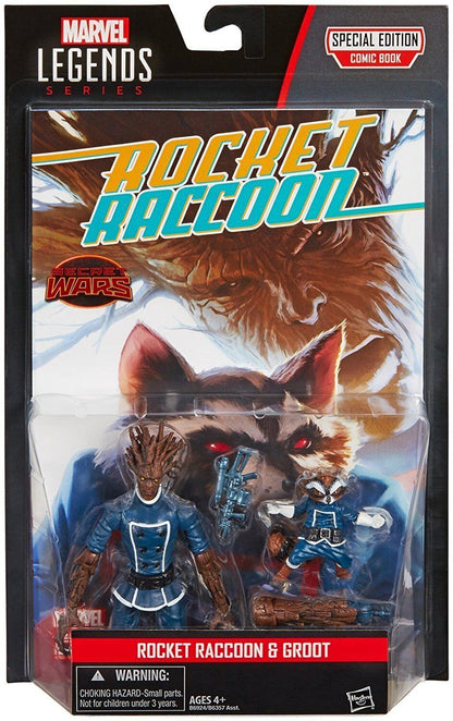LEGENDS SERIES CINEMATIC UNIVERSE ROCKET RACCOON Y GROOT
