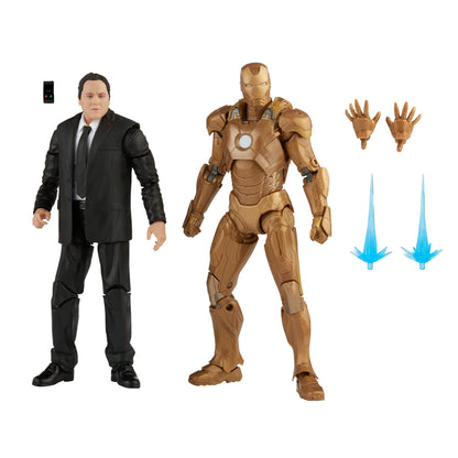 LEGENDS SERIES HAPPY HOGAN AND IRON MAN MARK 21 2PACK TARGET EXCLUSIVE