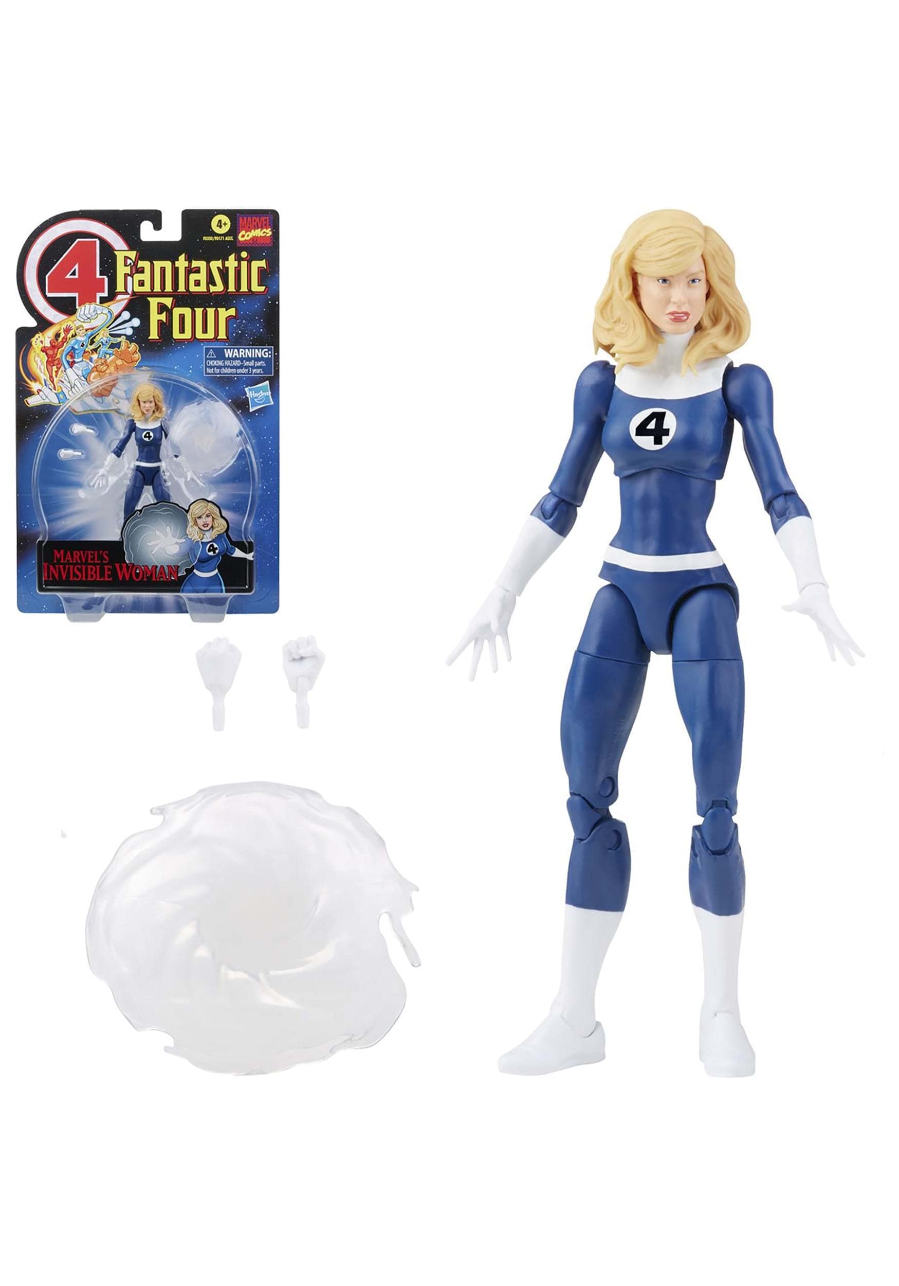 LEGENDS SERIES RETRO FANTASTIC FOUR MARVELS INVISIBLE WOMAN