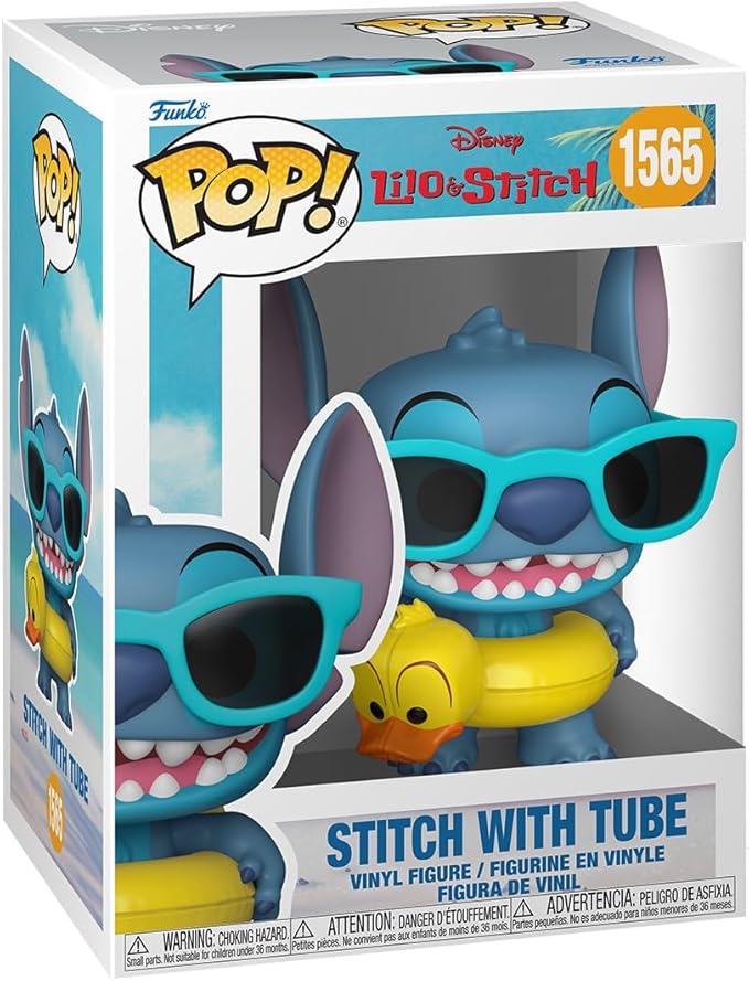 LILO & STITCH STITCH WITH TUBE FUNKO POP! VINYL FIGURE #1565