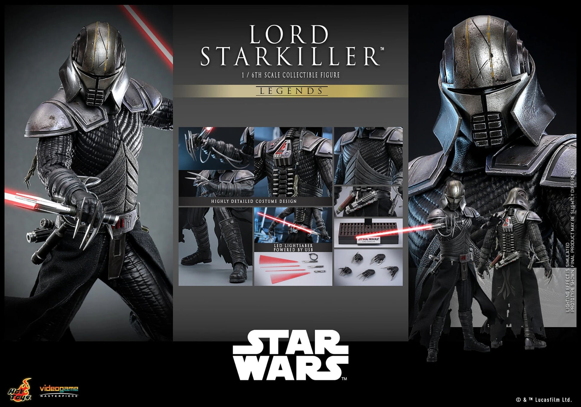 LORD STARKILLER SIXTH SCALE