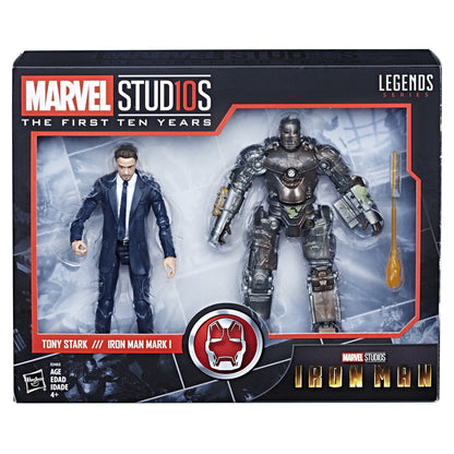 MARVEL STUDIOS THE FIRST TEN YEARS IRON MAN TONY STARK AND MARK I