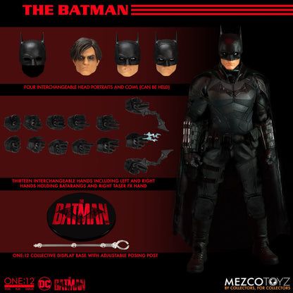 MEZCO DC THE BATMAN ROBET PATTINSON