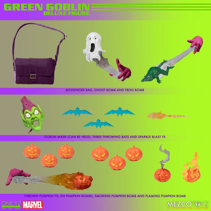 MEZCO TOYZ MARVEL GREEN GOBLIN ONE 12