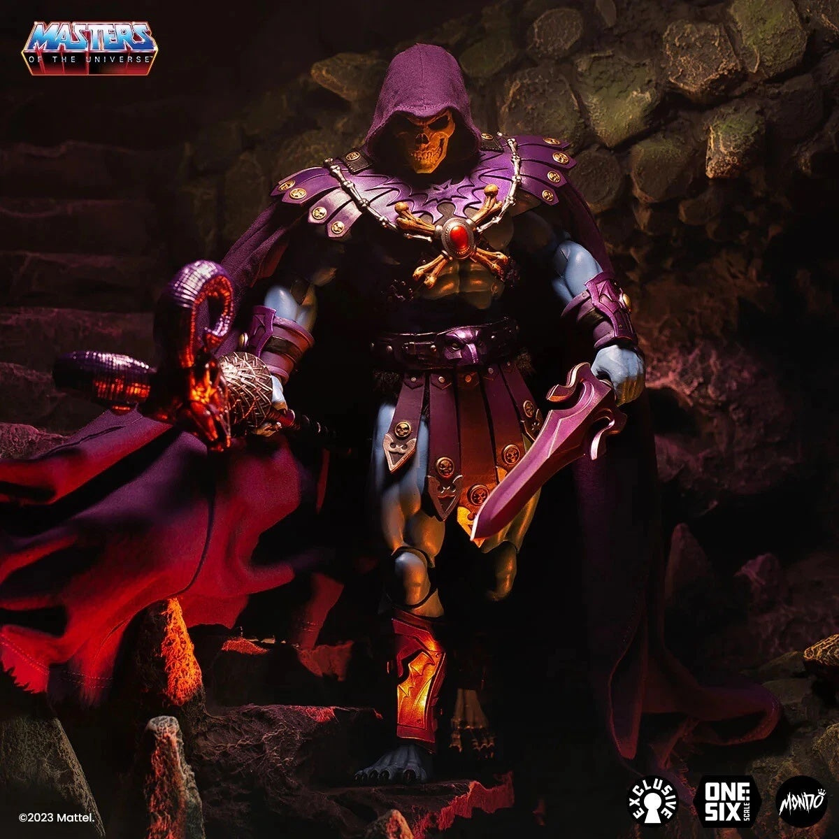 MONDO SKELETOR ACTION FIGURE TIMED EDITION 1/6 SCALE MOTU