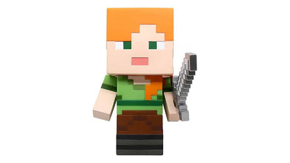 Minecraft Alex with Sword PVC Figural Bank