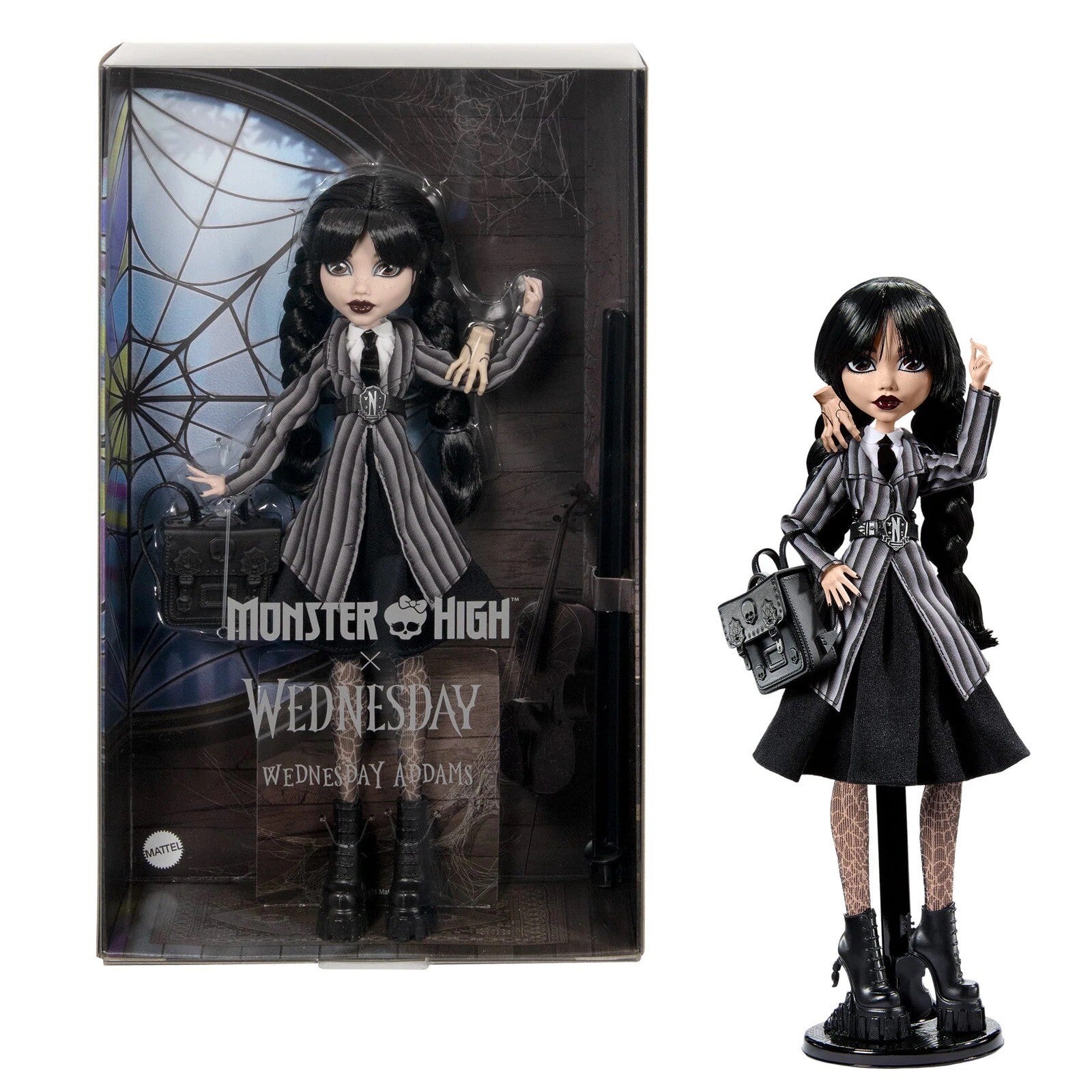 MONSTER HIGH X WEDNESDAY ADDAMS NEVERMORE ACADEMY DOLL