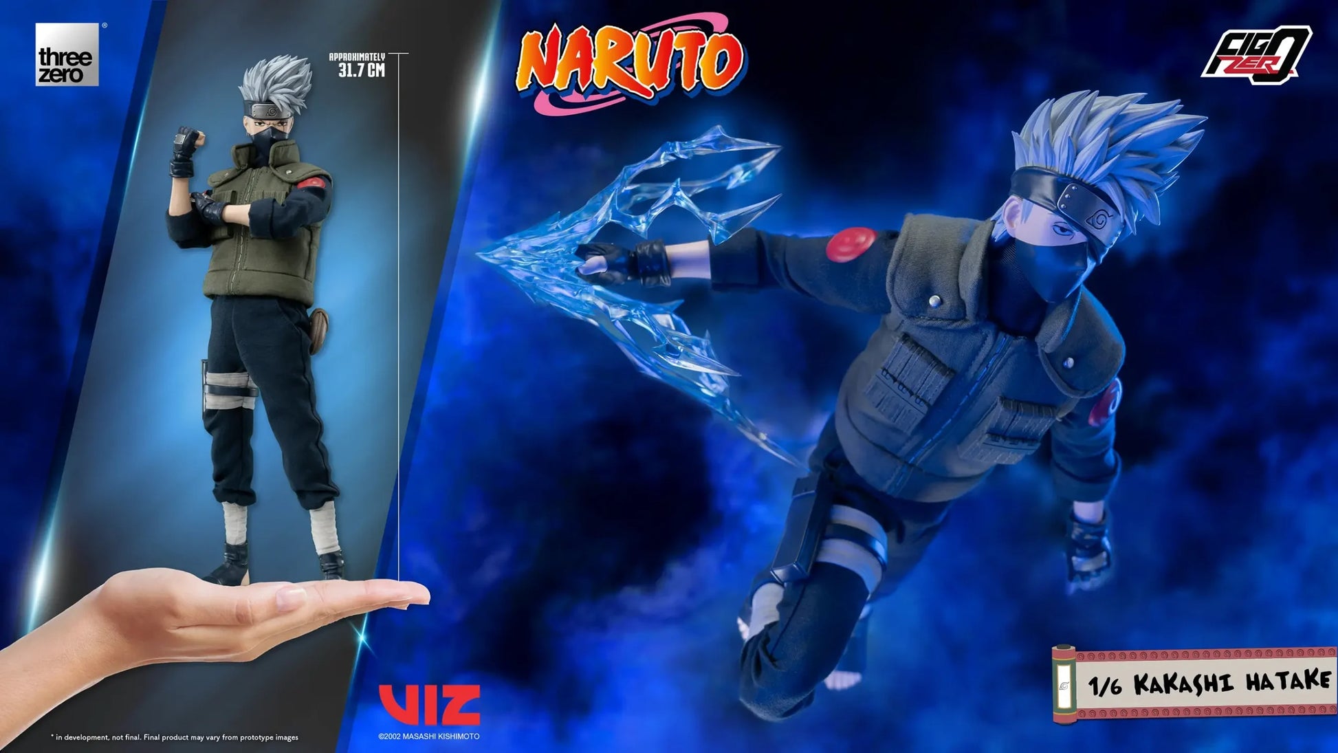 NARUTO KAKASHI HATAKE FIGZERO 1 6 ACTION FIGURE