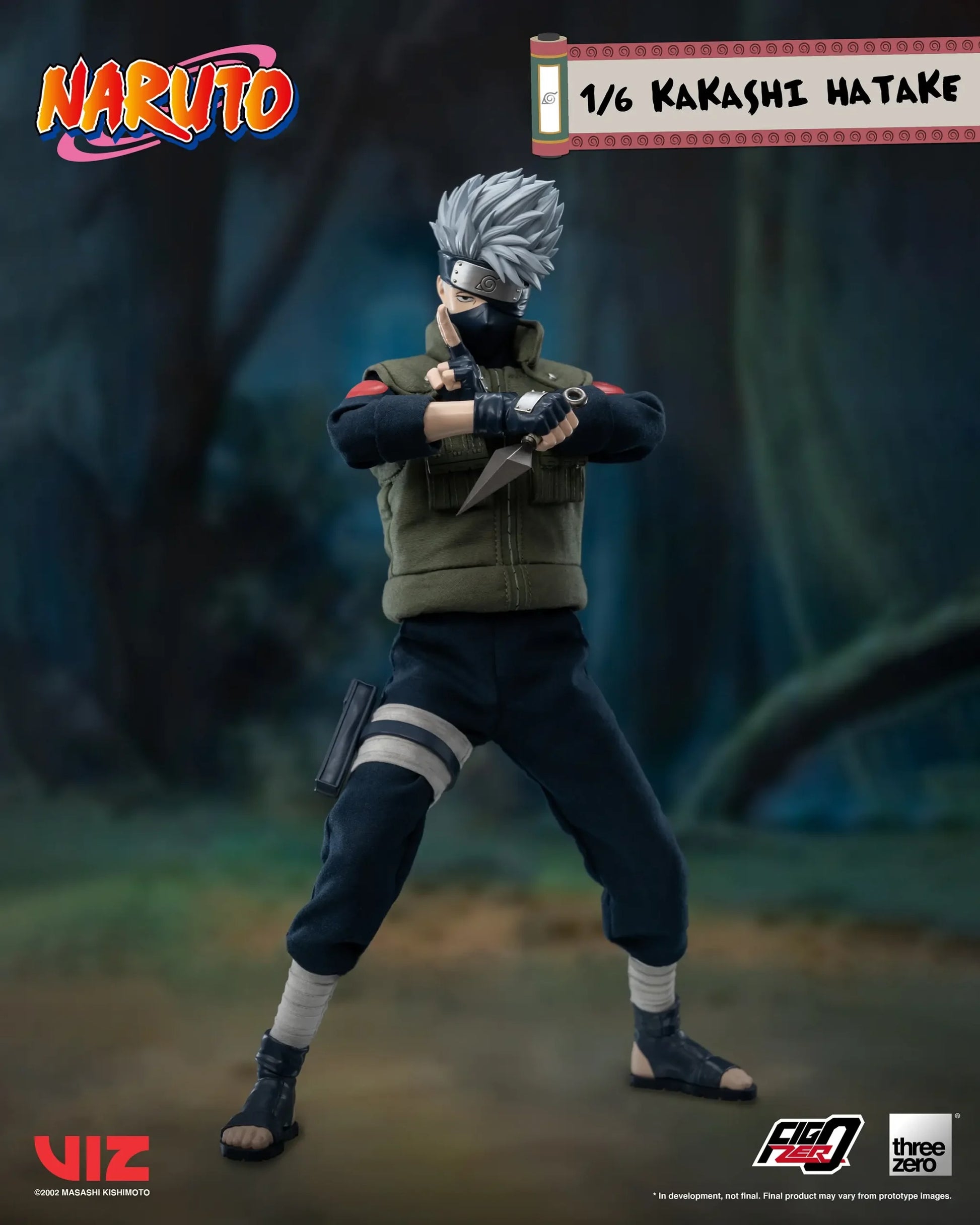 NARUTO KAKASHI HATAKE FIGZERO 1 6 ACTION FIGURE