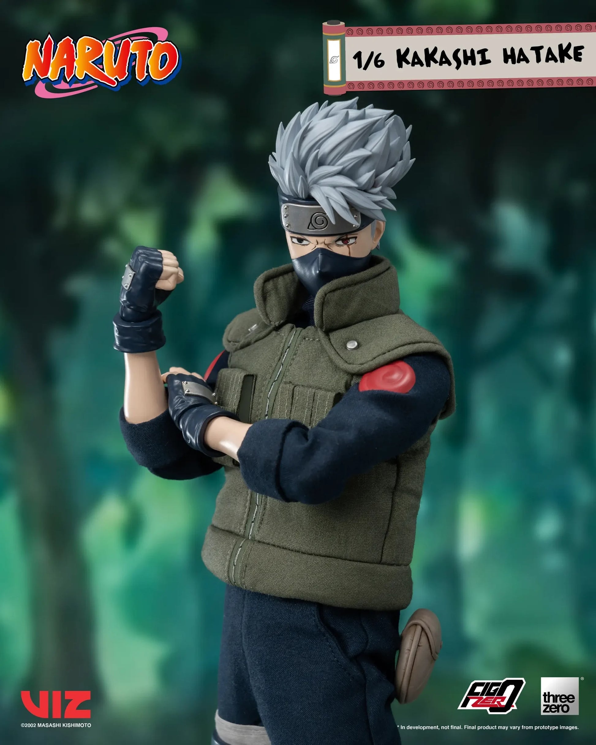 NARUTO KAKASHI HATAKE FIGZERO 1 6 ACTION FIGURE