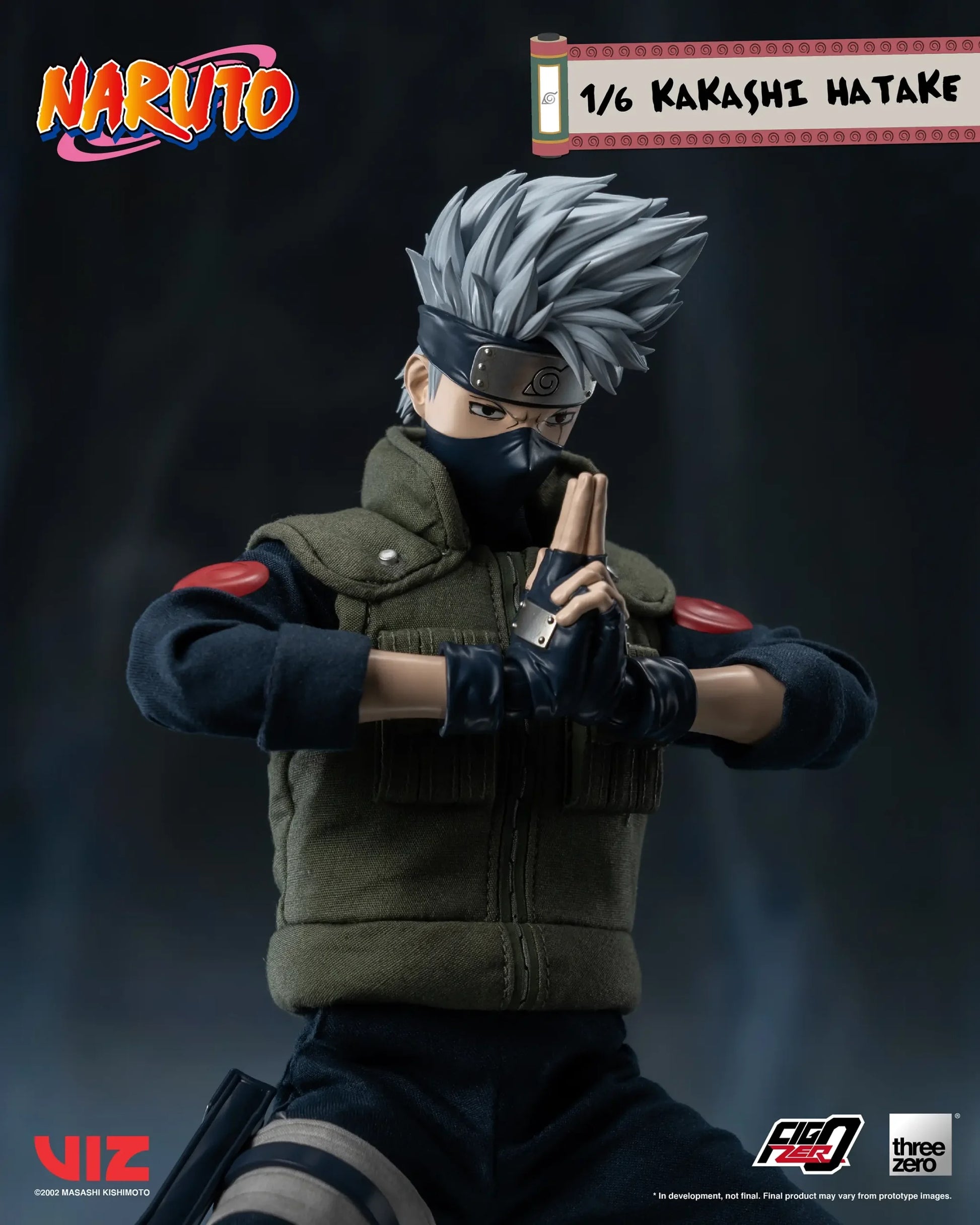 NARUTO KAKASHI HATAKE FIGZERO 1 6 ACTION FIGURE