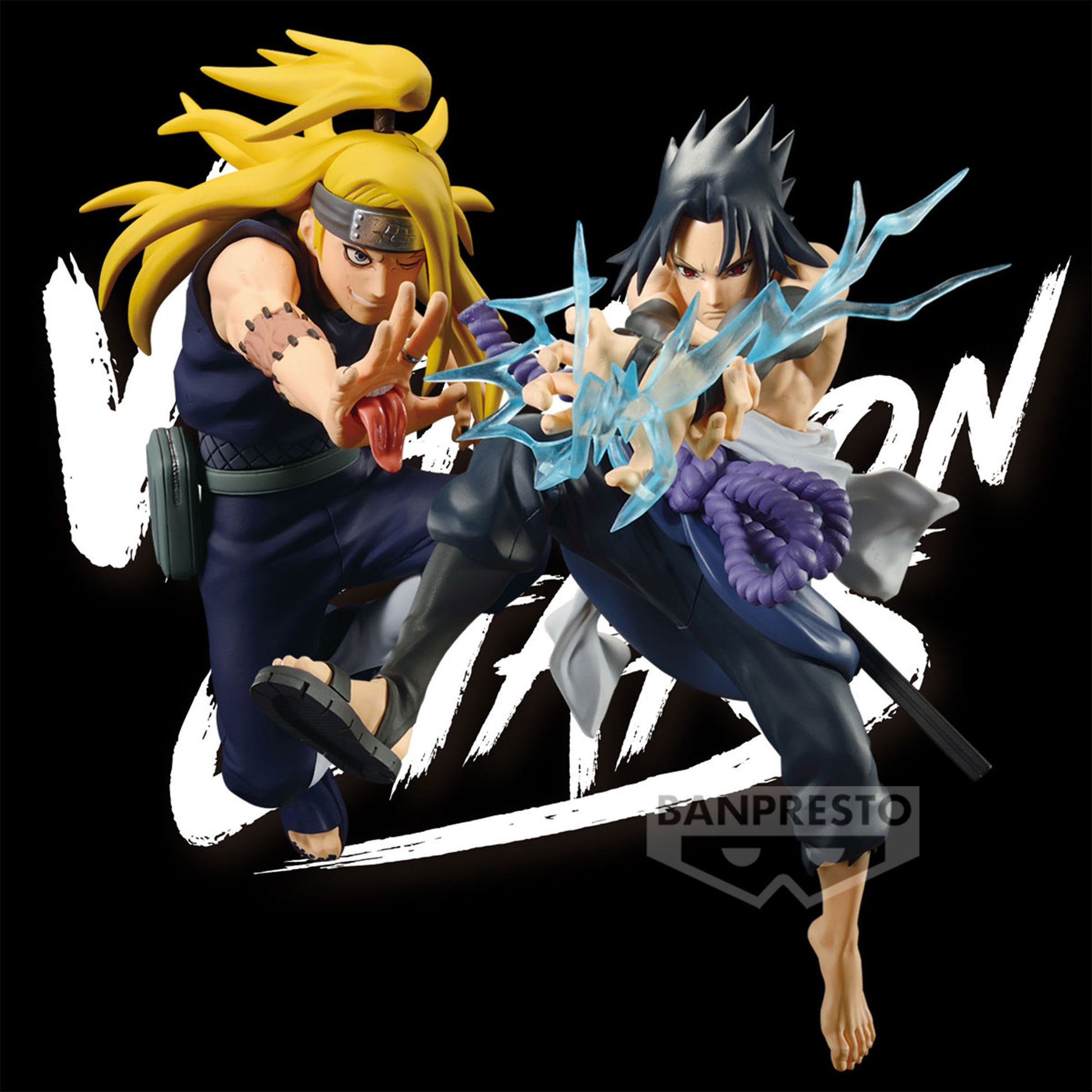 NARUTO SASUKE UCHIHA VS DEIDARA VIBRATION STARS