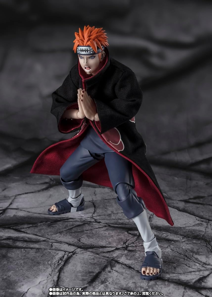 NARUTO SHIPPUDEN PAIN TENDO SIX PATH RINNEGAN S.H.FIGUARTS ACTION FIGURE