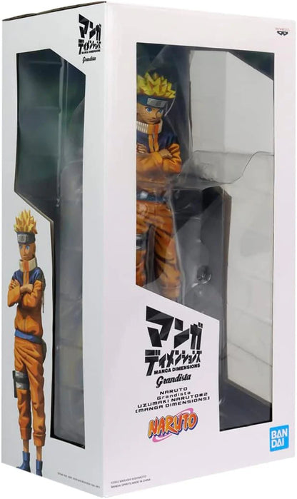 NARUTO UZUMAKI 2 MANGA DIMENSIONS GRANDISTA