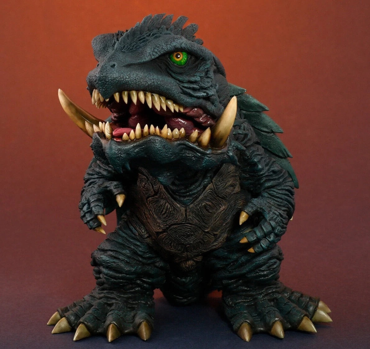 NEW X-PLUS DEFOREAL GAMERA 1999 FIGURE GENERAL VER. GAMERA 3 REVENGE OF IRI