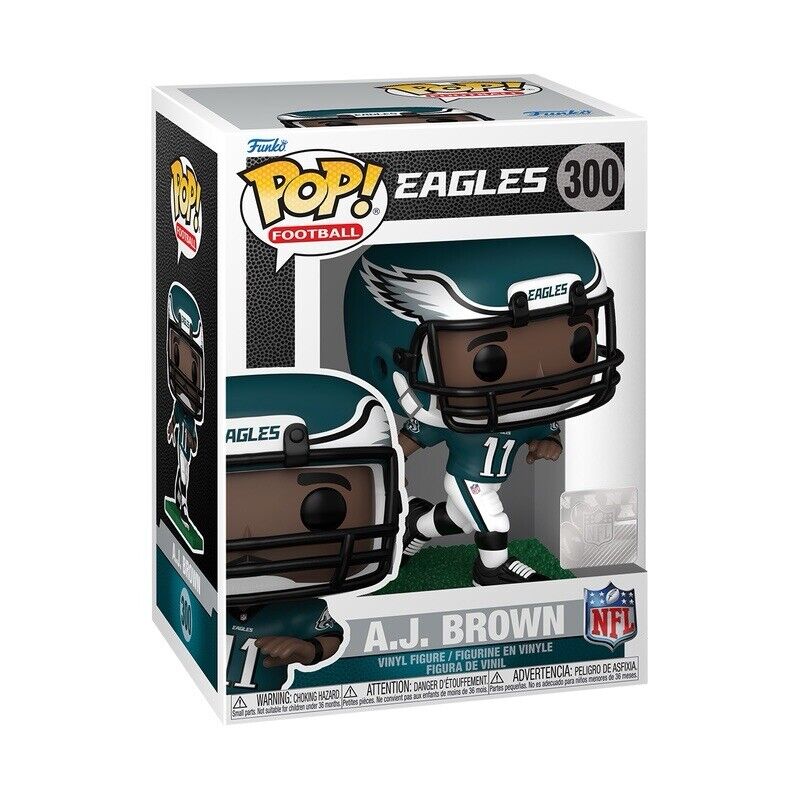 NFL EAGLES AJ BROWN (COLOR) FUNKO POP FIGURE #300