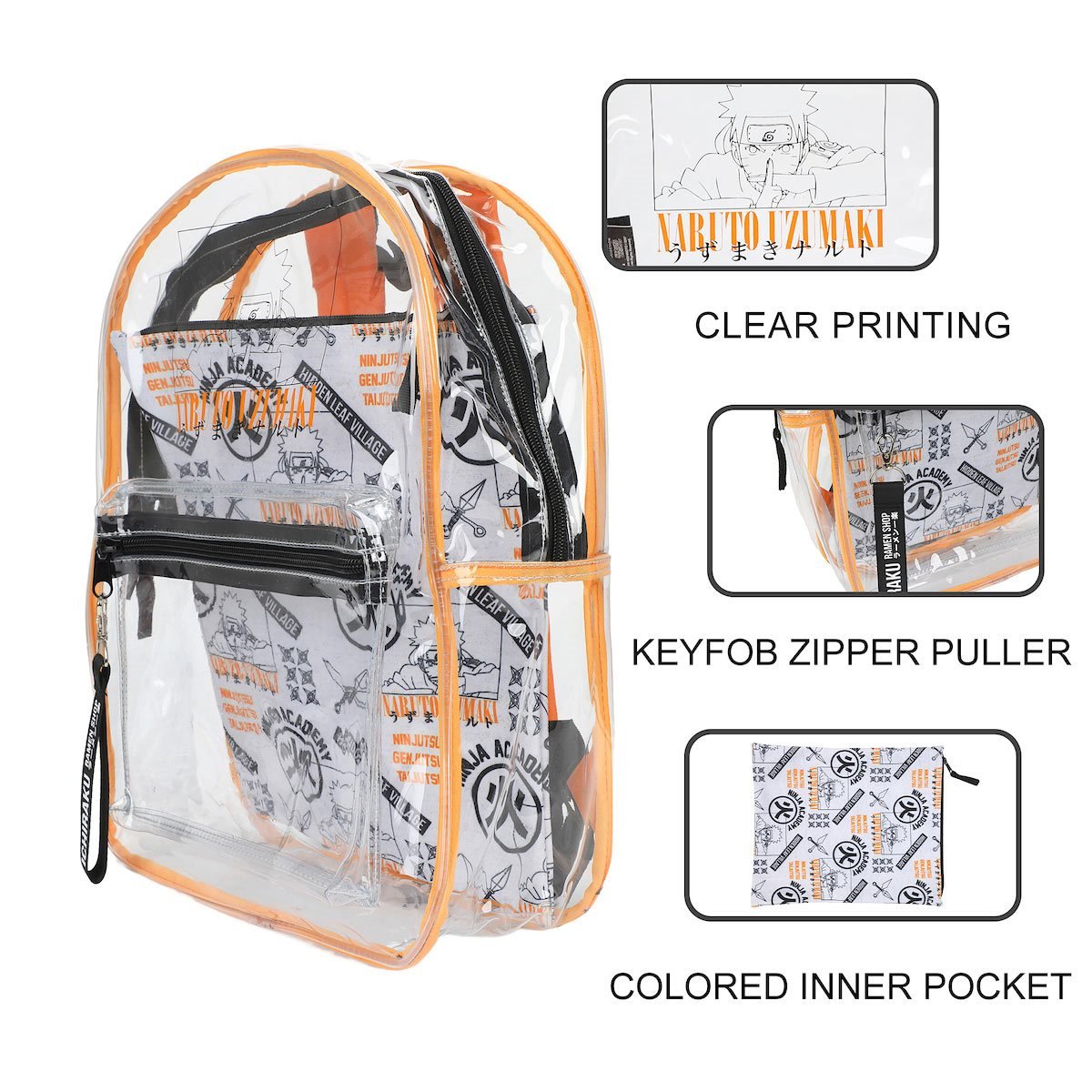NARUTO COSPLAY OUTFIT FULL-SIZE BACKPACK