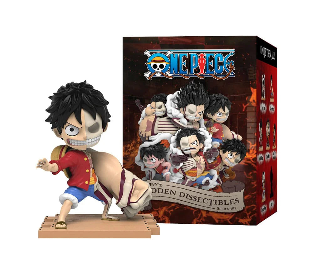 OP Series 6 Luffy Gears Edition Freenys Hidden Dissectibles Mini-Fig