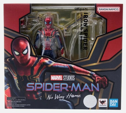 SH FIGUARTS SPIDERMAN NO WAY HOME SPIDERMAN BLACK AND GOLD SUIT