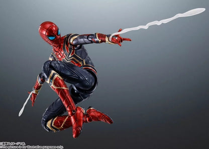 SH FIGUARTS SPIDERMAN NO WAY HOME SPIDERMAN BLACK AND GOLD SUIT