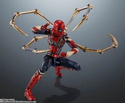 SH FIGUARTS SPIDERMAN NO WAY HOME SPIDERMAN BLACK AND GOLD SUIT