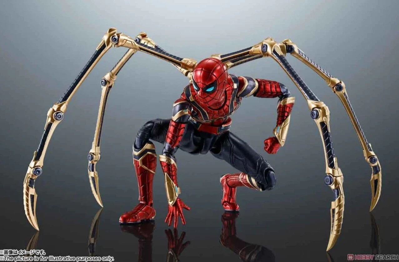 SH FIGUARTS SPIDERMAN NO WAY HOME SPIDERMAN BLACK AND GOLD SUIT