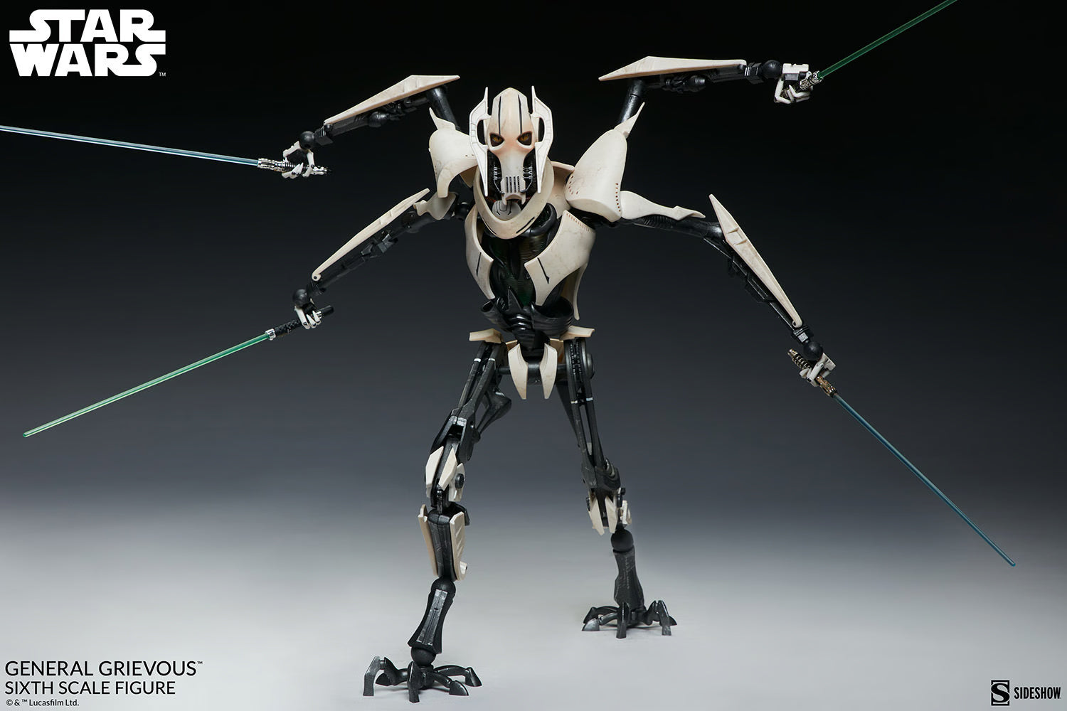 SIXTH SCALE FIGURE GENERAL GRIEVOUS