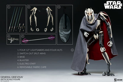 SIXTH SCALE FIGURE GENERAL GRIEVOUS