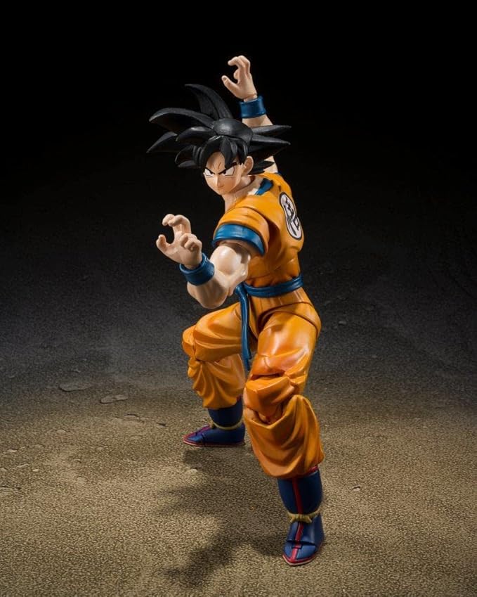 SON GOKU. SH FIGUARTS. DRAGON BALL SUPER SUPER HERO