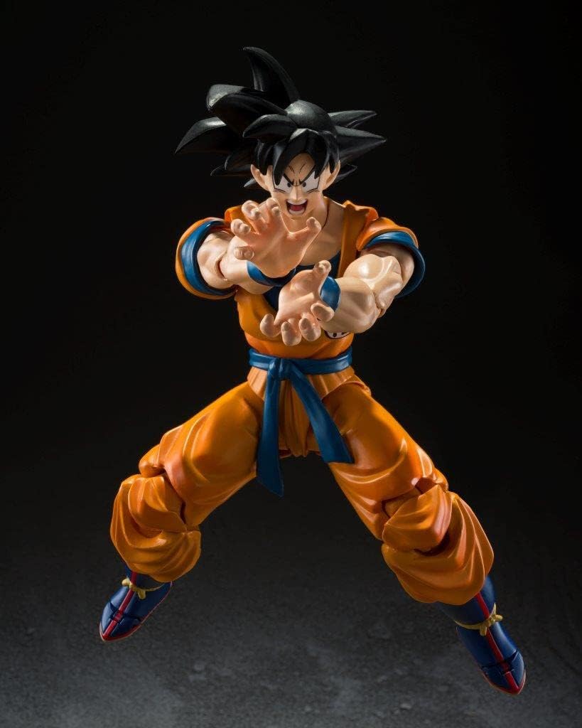SON GOKU. SH FIGUARTS. DRAGON BALL SUPER SUPER HERO