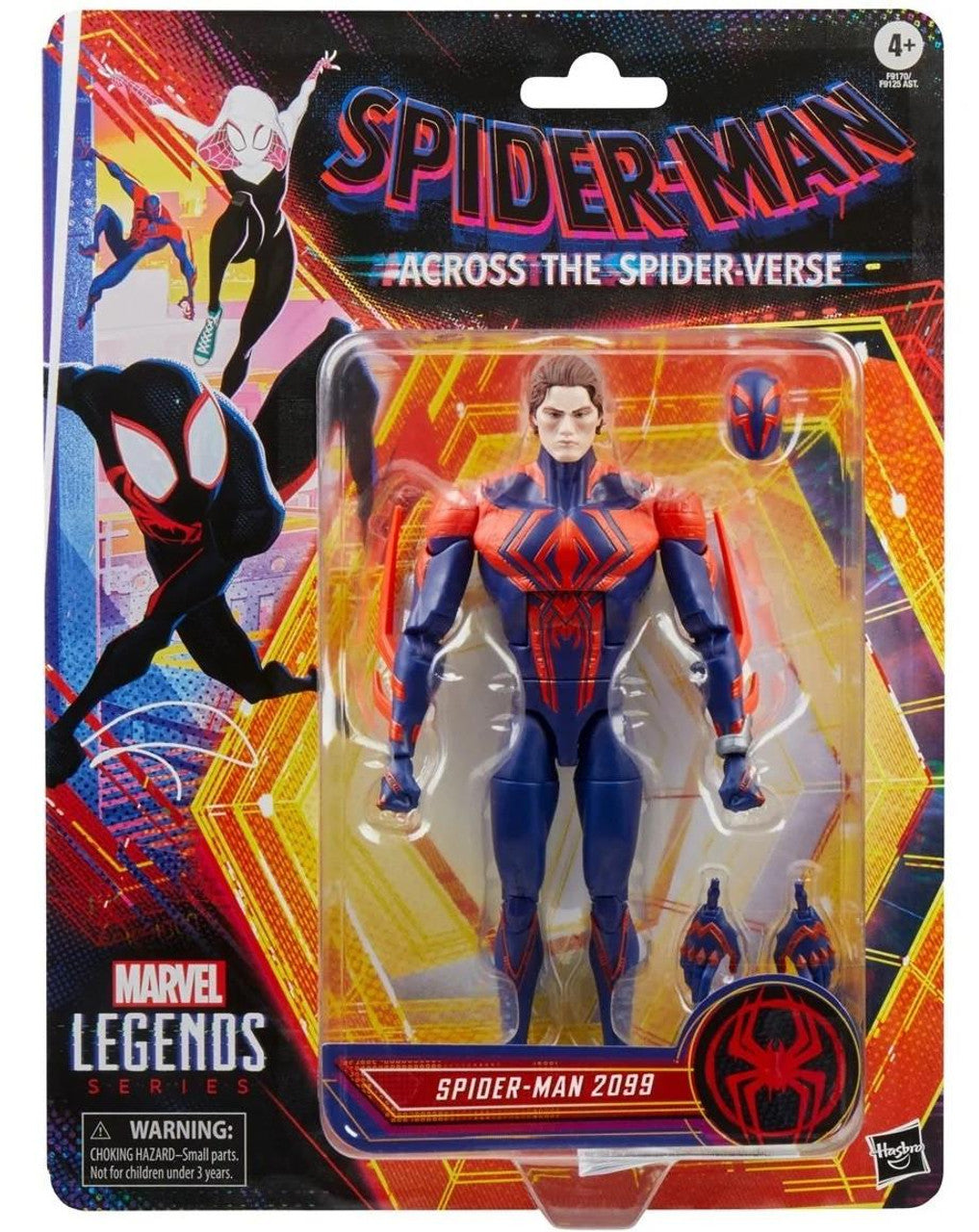 SPIDER-MAN ACROSS THE SPIDER-VERSE MARVEL LEGENDS SPIDER-MAN 2099 UNMASKED