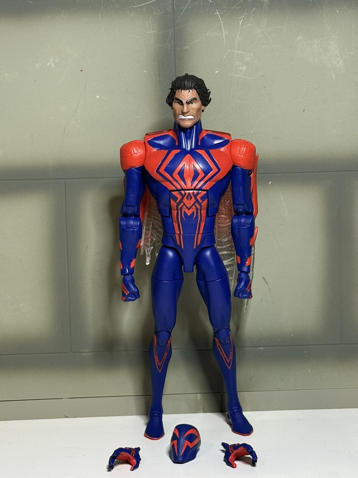 SPIDER-MAN ACROSS THE SPIDER-VERSE MARVEL LEGENDS SPIDER-MAN 2099 UNMASKED
